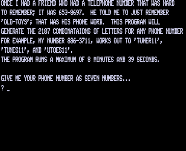 Screen shot